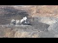 Blasting at the Gold Quarry pit mine