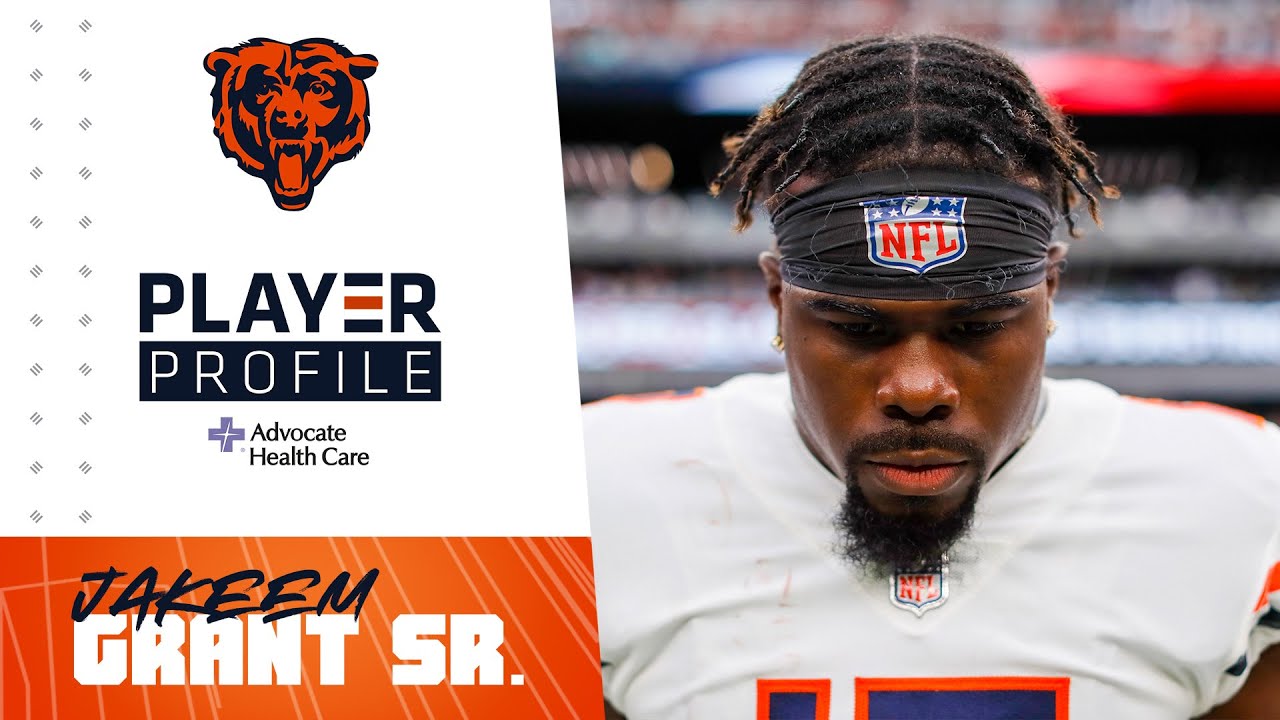 Jakeem Grant Sr.: From the skating rink to the football field | Player Profile | Chicago Bears