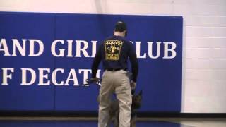 DPD K 9 Unit visits B&G Club