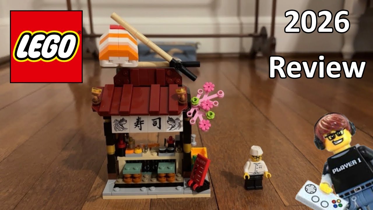 LEGO Restaurants of the World: Japan GWP set 40906 review! (2026