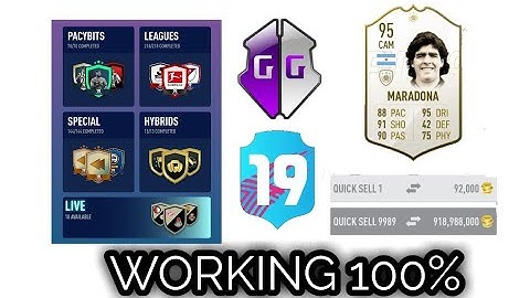 Hack Fut Draft 19 by PacyBits with Game Guardian Scripts (No ROOT)