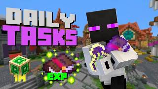 Daily Tasks I Do EVERY DAY to Level Up My Hypixel Skyblock Profile
