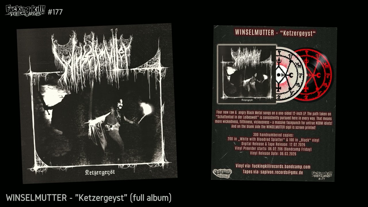 WINSELMUTTER - "Ketzergeyst" Full Album Stream Videoclip (FKR
