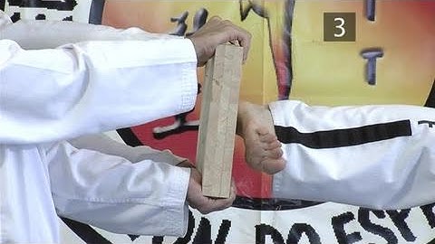 How To Break A Board With The Side Kick