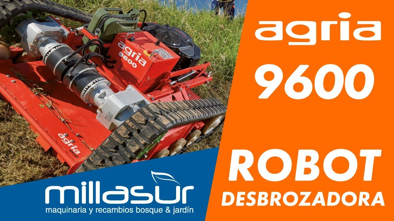 Robot desbrozador Agria 9600