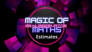 Magic of Maths with Mr Numbervator - Estimates