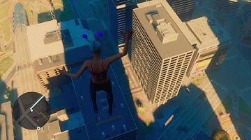 Saints Row - WHAT HAPPENS WHEN YOU JUMP FROM THE TALLEST BUILDING IN THE GAME!!!