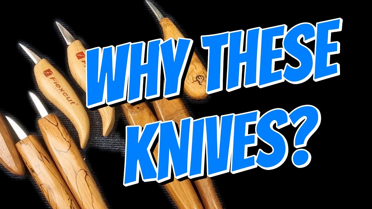 Почему я выбрал именно эти ножи | Мои любимые ножи для резьбы по дереву