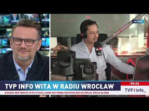 What's a Morning Like at Radio Wrocław? TVP Info Visits "Majewskie Budzenie"