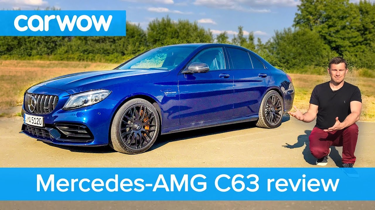 ⁣Mercedes-AMG C63 S 2019 review - see how quick it can get to 60mph | carwow