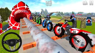 Mega Ramp Motocros Dirt Bike Stunt Racing Simulator #1 - Extreme Offroad Outlaws Android Gmapeplay screenshot 3