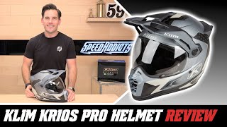 Klim Krios Pro Helmet ECE/DOT Charger Gray - Speed Addicts