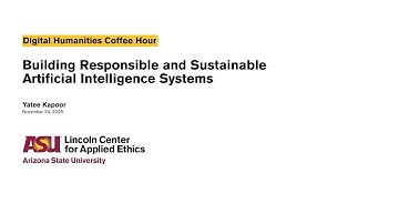 Building Responsible and Sustainable Artificial Intelligence Systems