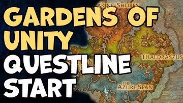 Gardens of Unity WoW Questline Start