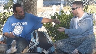 (Extremely Emotional) 'Asking Homeless People For Money'  Generosity Social Experiment | OmarGoshTV