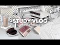 study vlog 。⋆౨ৎ˚ grwm & Judydoll haul🌷pinterest inspired, productive morning, study with me