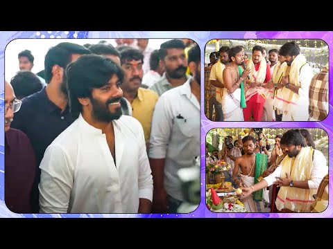 Hero Sudheer Anand Entry At #SS5 Pooja Ceremony & Title Launch | Sudheer Anand | Siva Cherry | TFPC - TFPC