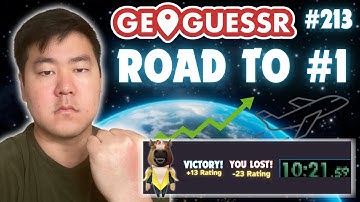 Speedrunning HIGH ELO GeoGuessr Duels (Road to #1)