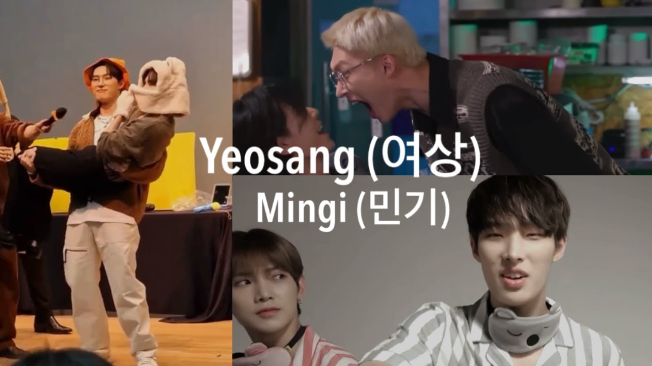 Yeosang (여상) and Mingi (민기) | ATEEZ MINSANG compilation