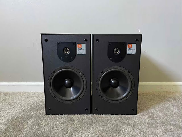 JBL TLX 121 Home 2 Way Bookshelf Speakers - YouTube