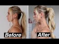 How to put in pony tail hair extensions - Alter Hair Review