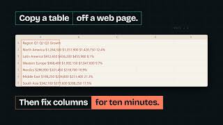 Copy Any Web Table to Excel, CSV or Markdown in One Click | TableLift