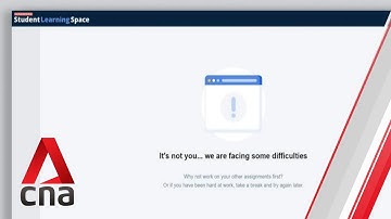 Student Learning Space system used for home-based learning 