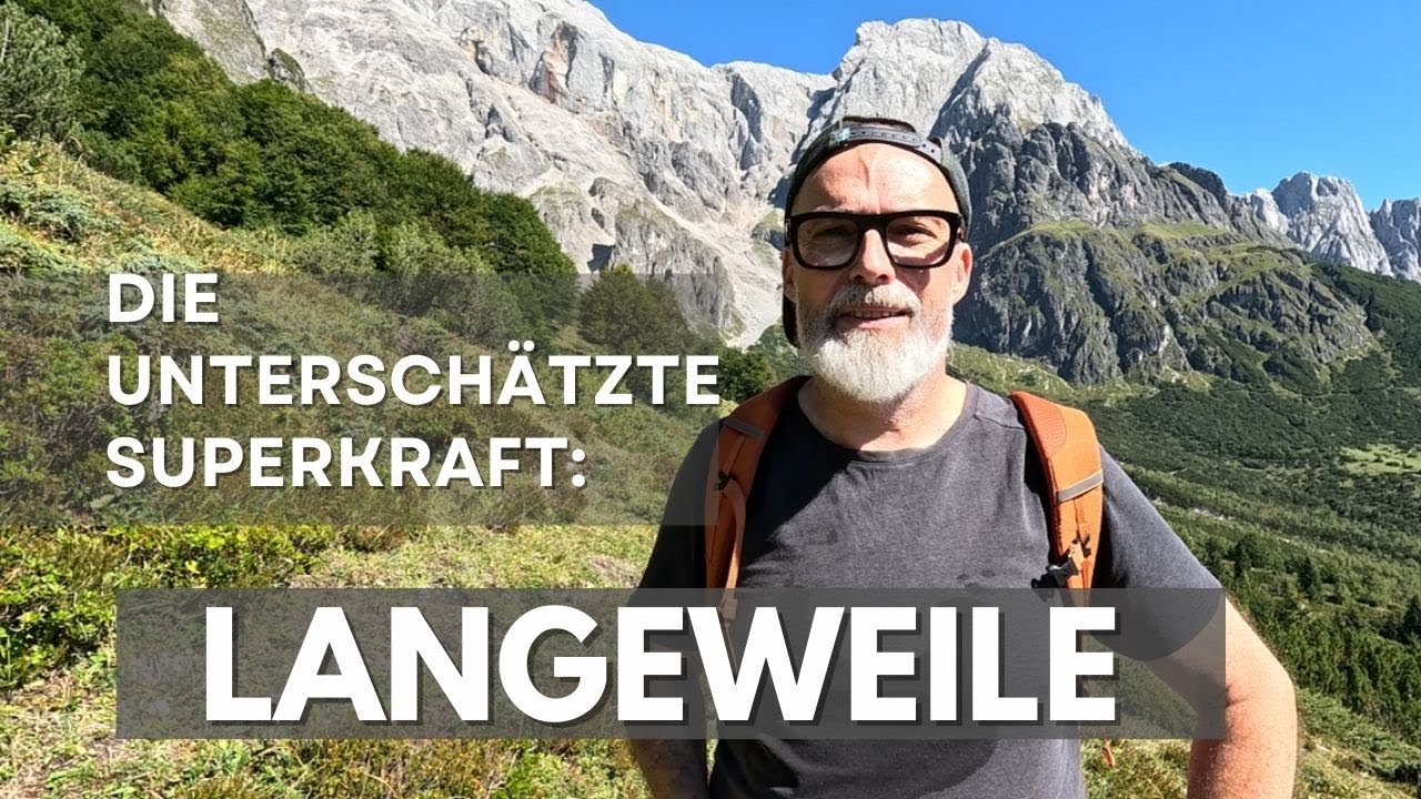 Die unterschätzte Superkraft! LANGEWEILE!   #barefootshoes #50plus #superkraft #lebensfreude