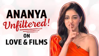Ananya Panday On Filmy Childhood, Kartik Aaryan & Imitating Gauri Khan & Maheep Kapoor Pinkvilla