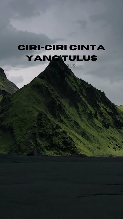 CIRI-CIRI CINTA YANG TULUS #shorts #cinta #tulus #motivasi