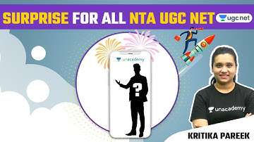 NTA UGC NET 2021 | Surprise for All NTA UGC NET Students | by Kritika Pareek