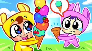 I want it! 😍 Sharing is Caring 🤗 Big vs Small | Learn Good Manners for Kids | Nursery Rhymes
