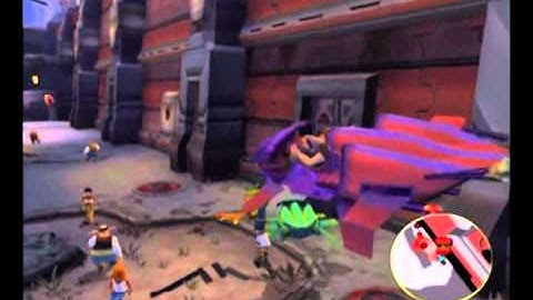 Jak 2 Renegade Walkthrough Part 2 - Welcome to the resistance, now blow something up!!!