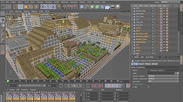 Cinema 4D - How to Import Minecraft Worlds for Animations