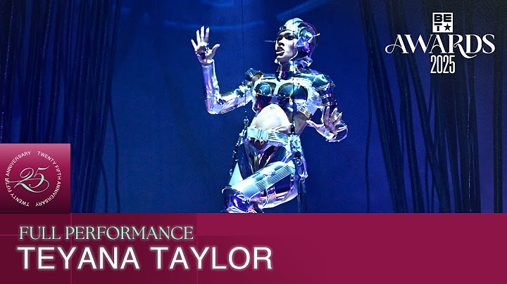 Teyana Taylor Makes An Iconic Return To Music With "Fire Girl" & "Long Time" | BET Awards '25