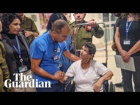 Tel Aviv: women released by Hamas hold press conference – watch live