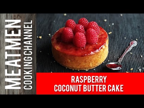 Raspberry Coconut Butter Cake