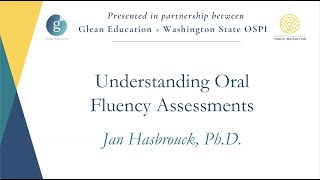 OSPI + Glean | Expert Webinar Series with Dr. Jan Hasbrouck | October 20, 2022