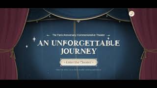 Genshin Impact Anniversary Web Event &quot;An Unforgettable Journey&quot;