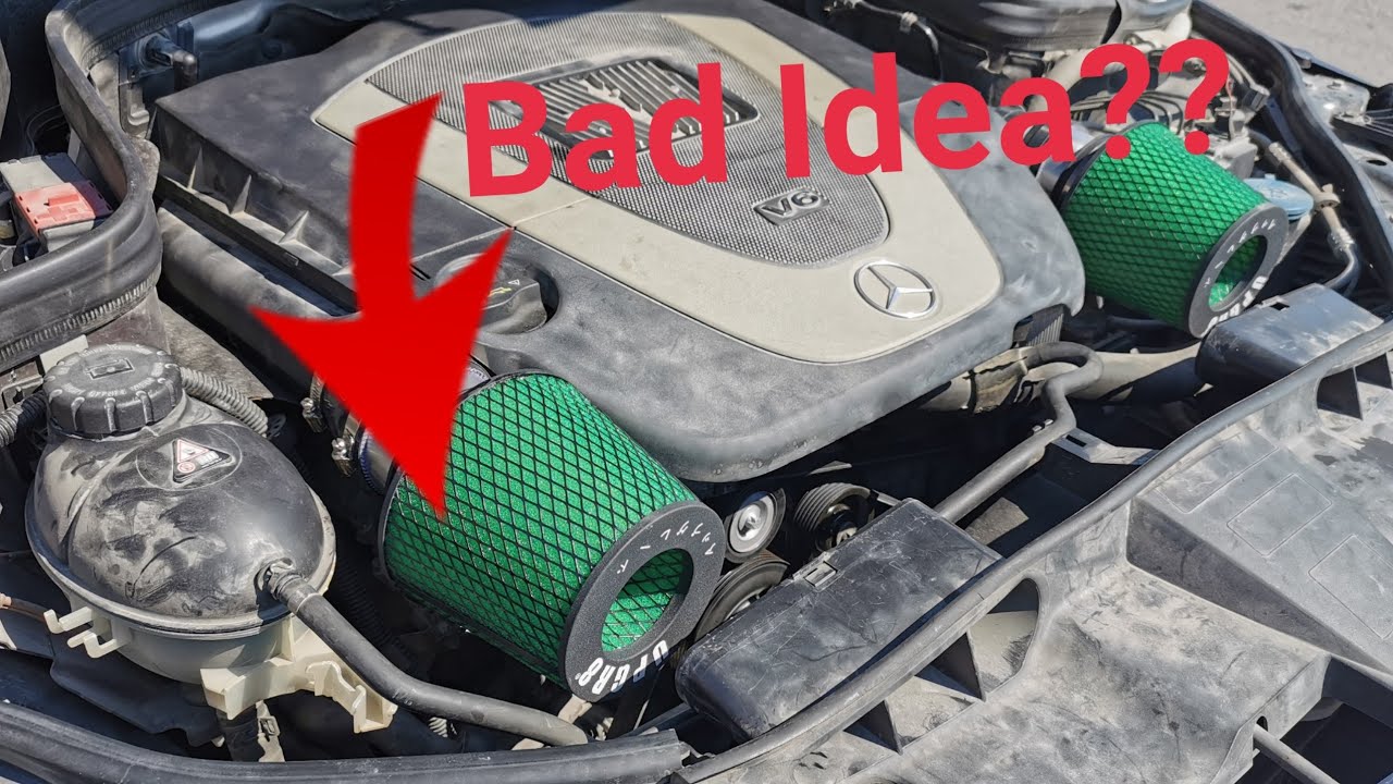 "Cold" Air Intake Mercedes E Class W212 YouTube