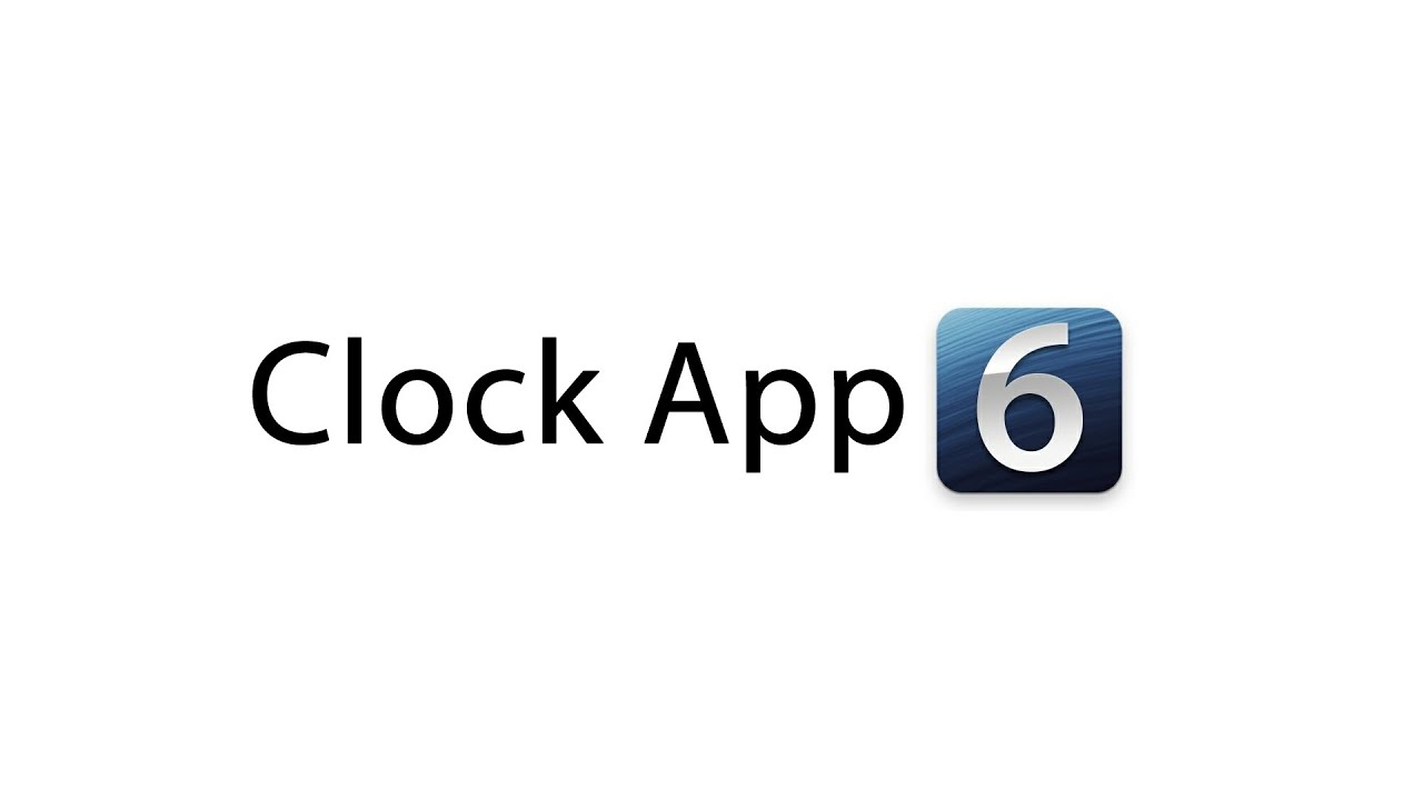 New in iOS 6: a new Clock app for the iPad