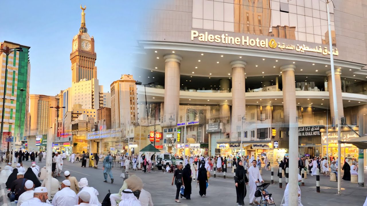 شاهد أجواء شارع إبراهيم الخليل قبل موسم رمضان وطريقي إلى المسجد الحرام وإقتربت رائحة رمضان