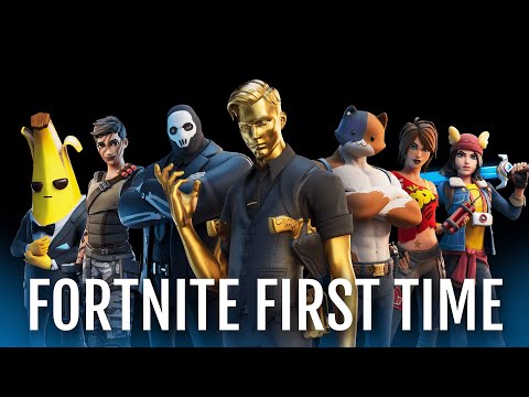 პირველად ვთამაშობთ Fortnite-ს!