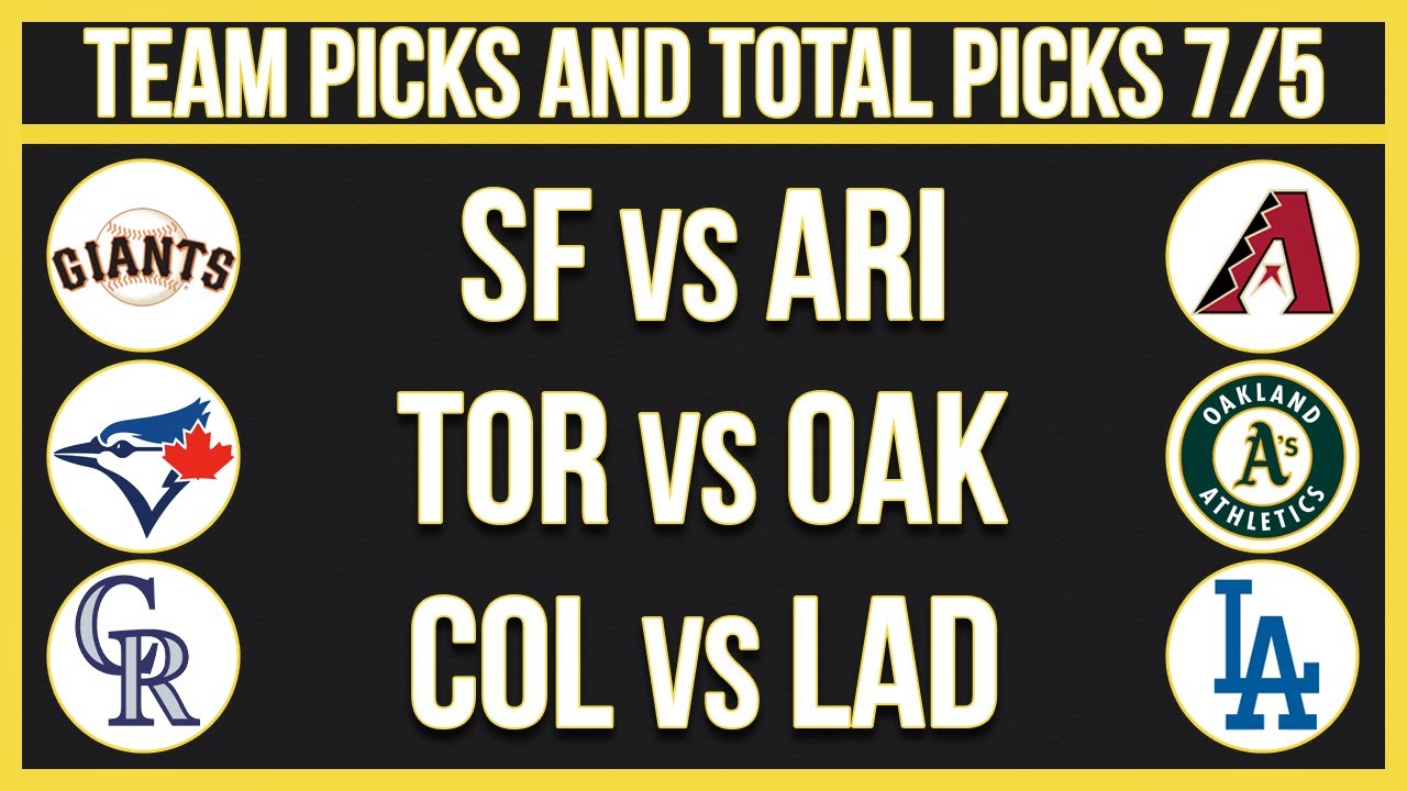 FREE MLB Picks and Predictions Today 7/5/22 Baseball MLB Betting Tips