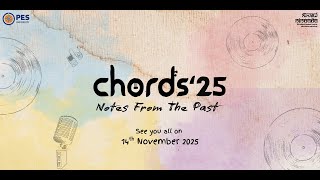 PES University presents Chords ’25 — The Fifth Edition of Our Musical Production Notes From the Past screenshot 5