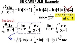 Celebrity Calculus 2: Improper Integrals (8 of 16) BE CAREFUL!!  Example Net Worth