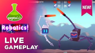 NEW GAME &quot;Robotics&quot; By Zeptolab Gameplay | From the Makers of Crash Arena Turbo Stars 20/7/20