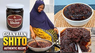 How To Make The Ultimate Ghanaian Shito | Rich, Spicy & Packed with Flavor! 🌶️ 🔥| Step by Step