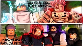 OS DOIS MAIS FORTES JUNTAM FORÇAS HAJIME KASHIMO se junta  a SUKUNA!!