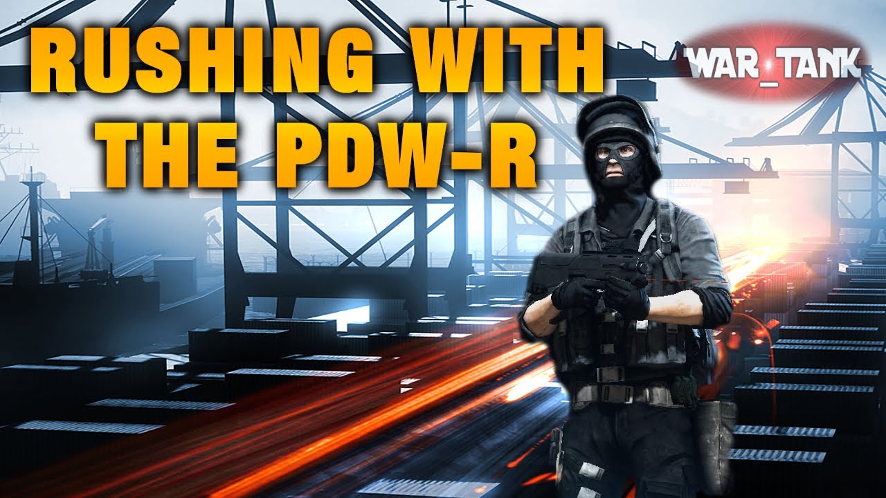 Rushing with the PDW-R (BF3 Live Gameplay) - YouTube